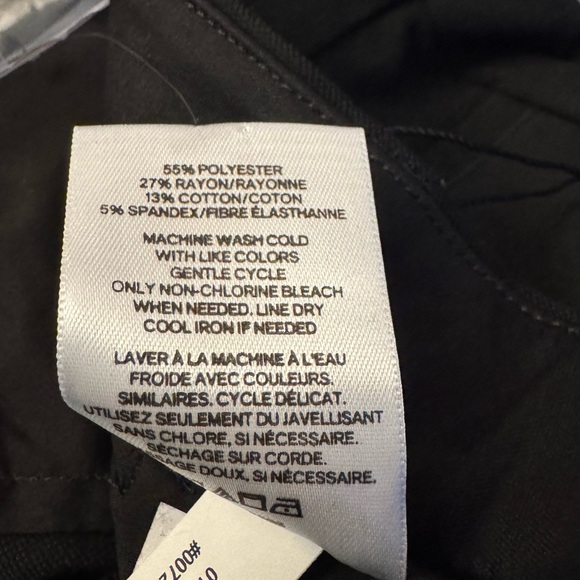 New Black Express Columnist pants. Size 10R. Barely boot, high rise. Stretch - Picture 10 of 10
